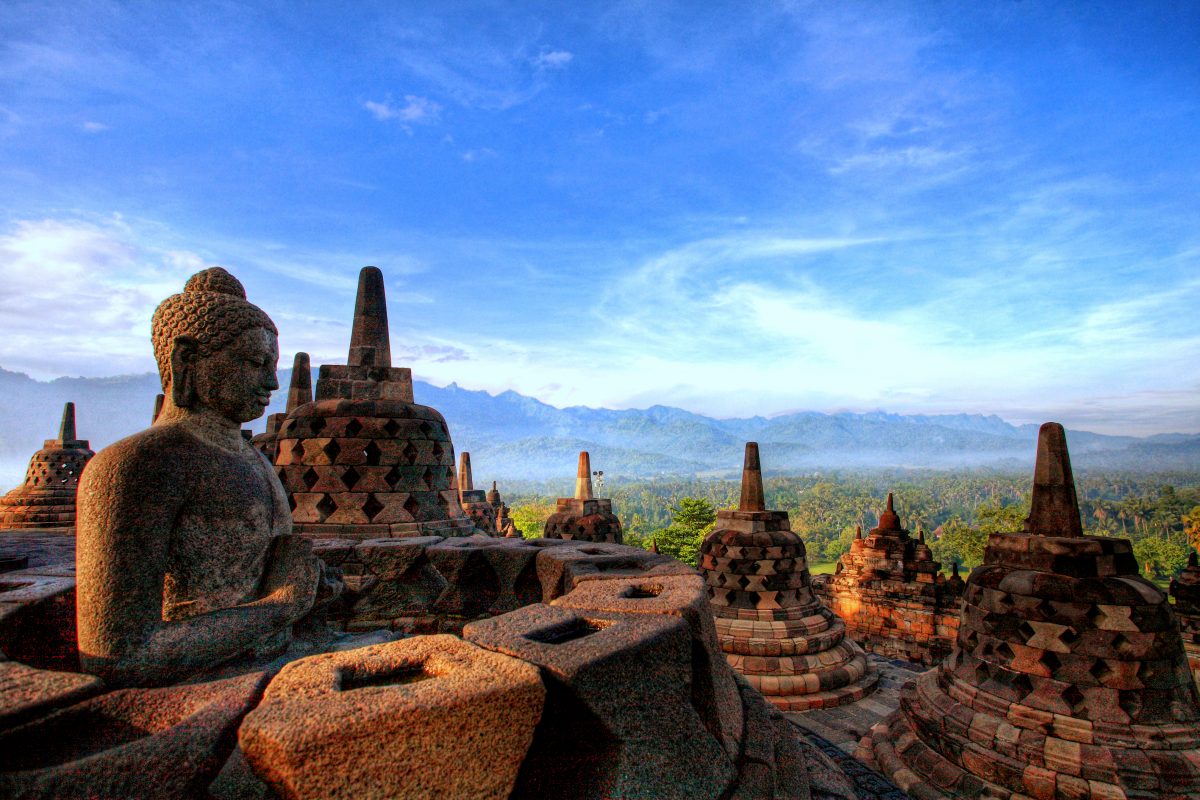 Menjelajahi Candi Borobudur Lewat Google Street View Taman Wisata