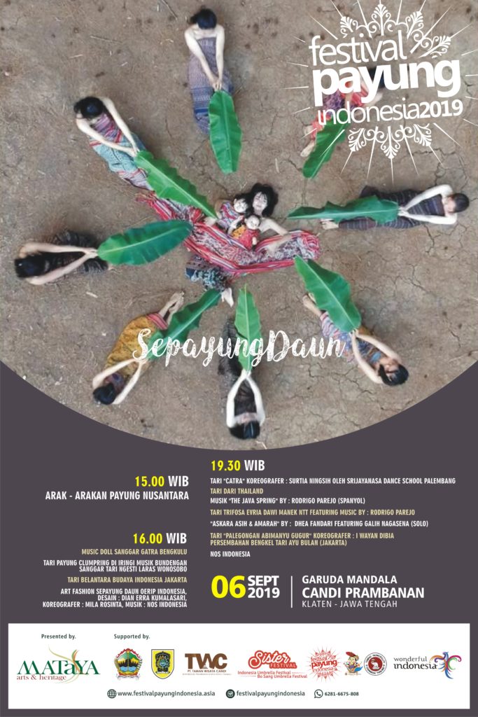 Jadwal Festival Payung Indonesia 2019 hari pertama