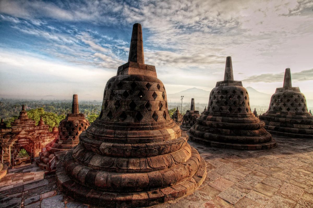 Borobudur Sunset Taman Wisata Candi