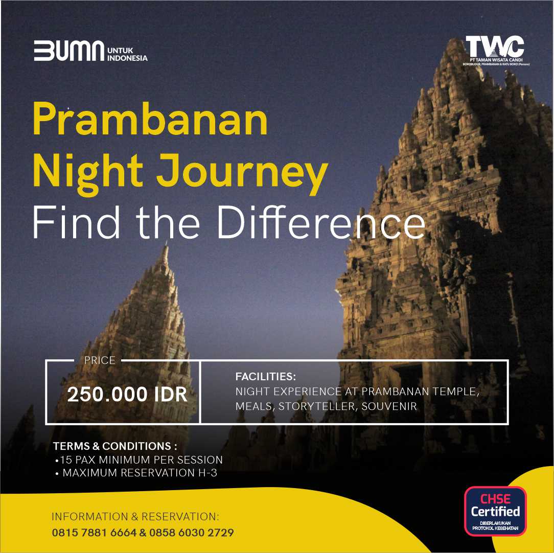 Prambanan Night Journey Square Taman Wisata Candi