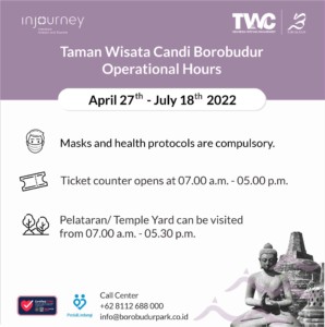 TWC Borobudur April 27th-July 18th