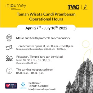 TWC Prambanan April 27th-July 18th